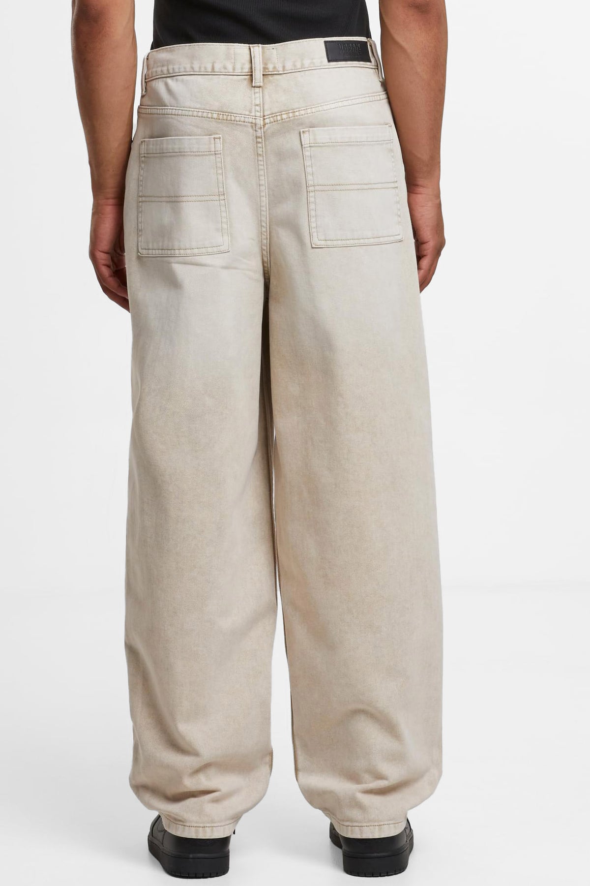 Loose fit jeans L32 - White Dirty Washed