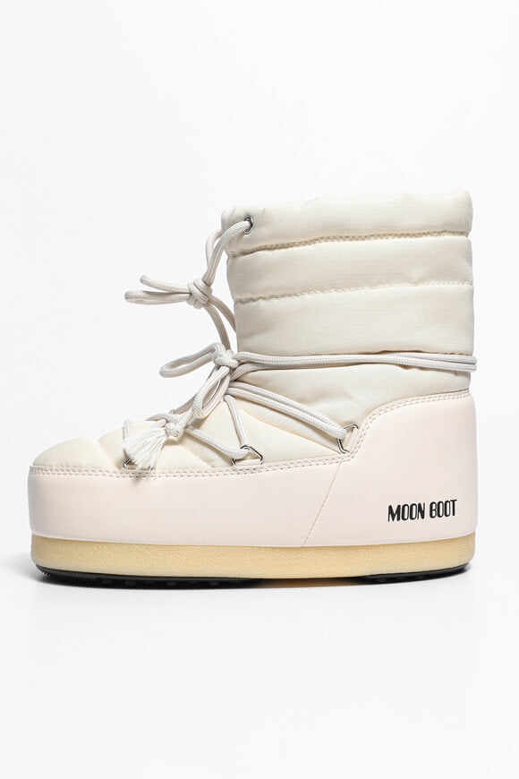 EVX Light Nylon Puffer Schneestiefelette - Cream