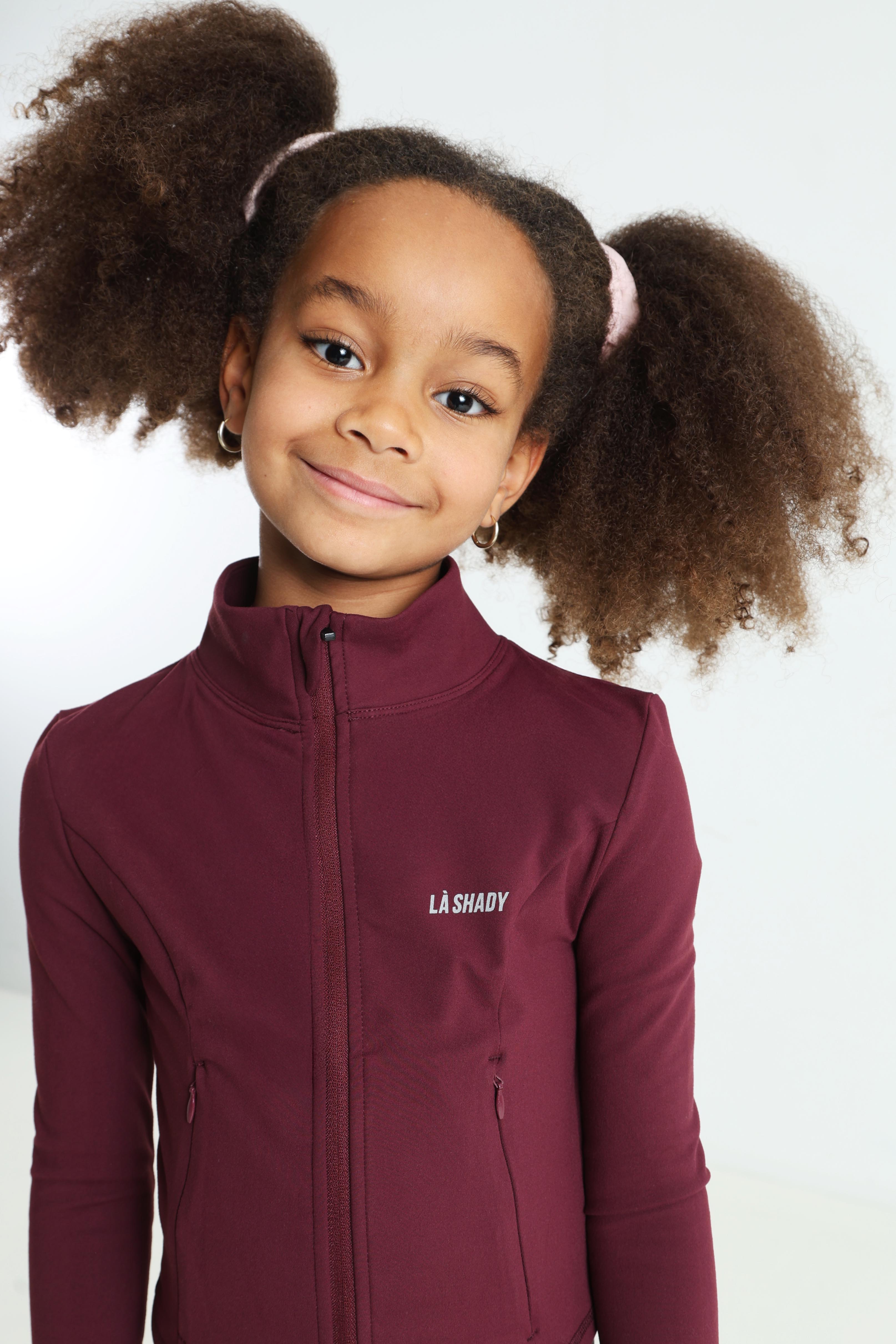 Crop training jacket - Bordeaux