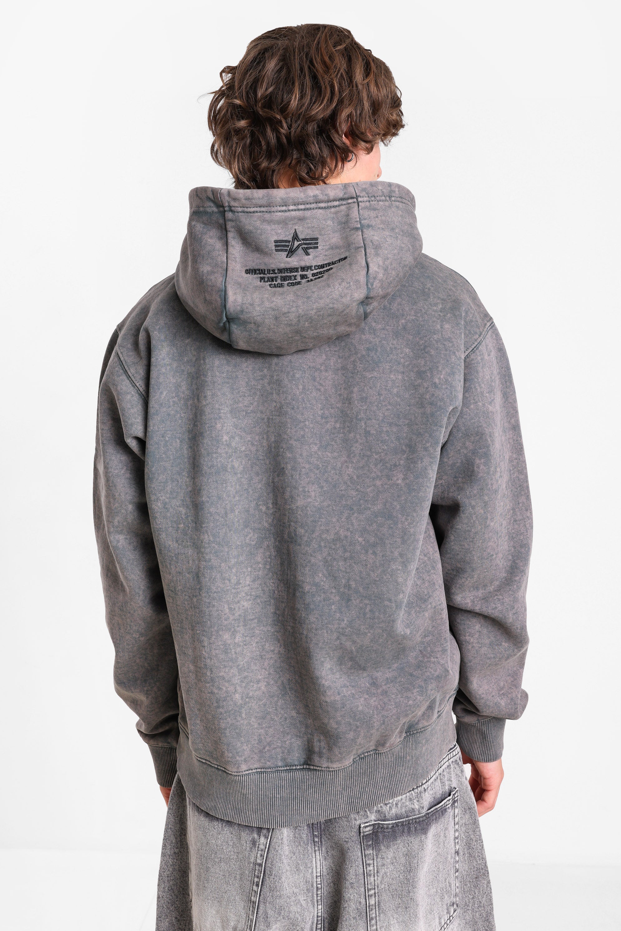 Kapuzensweatshirt - Vintage Grey