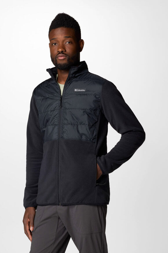 Basin Buttu fleece jacket - Black