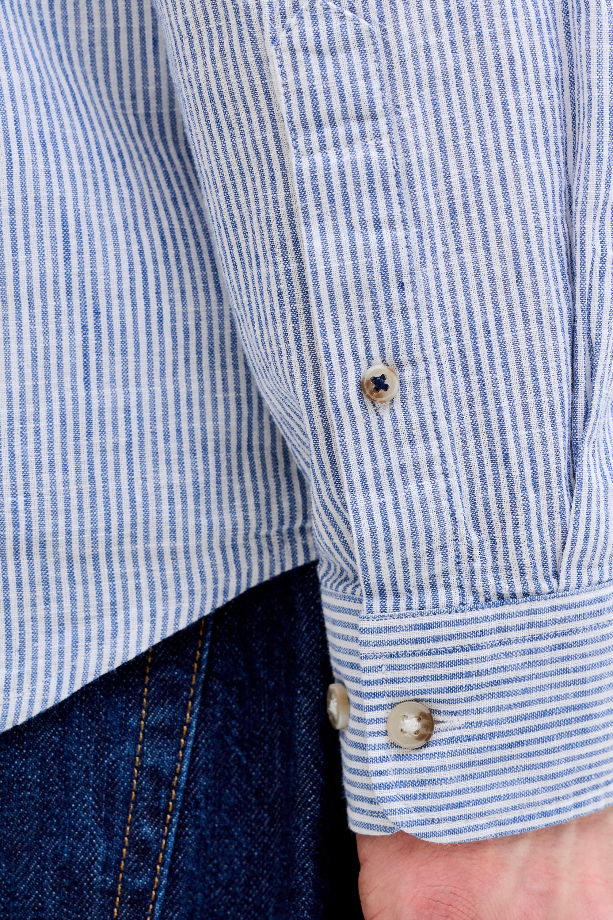 JJESUMMER Leinenhemd - Infinity