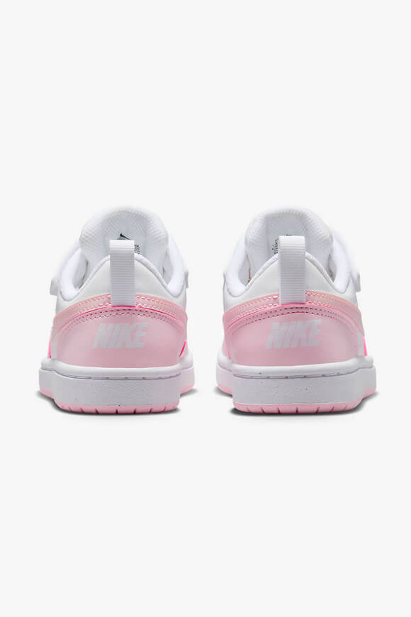 Sneaker Court Borough Recraft per bambini - Schiuma bianca e rosa