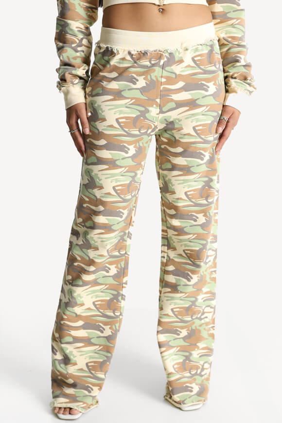 Sweatpants - Camouflage Beige