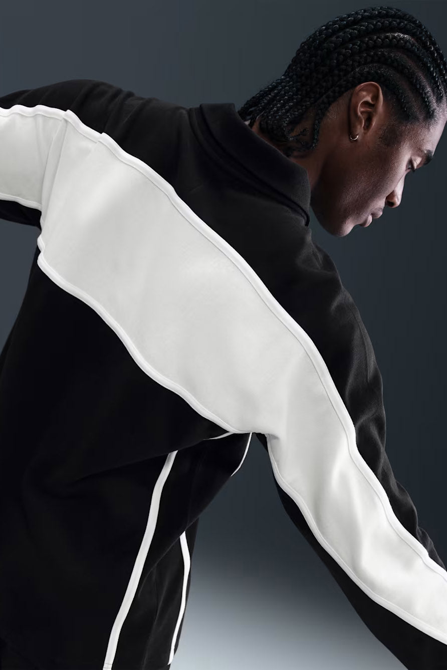 Langarmshirt - Black + White