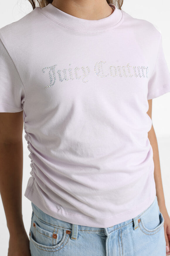 Crop T-Shirt - Lavender Fog