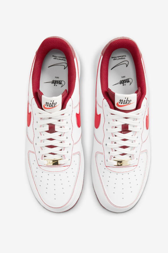 Air Force 1 '07 Sneaker - White + University Red + Sail
