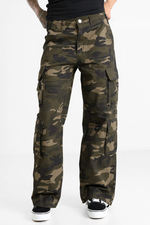 Pantalon cargo - Olive