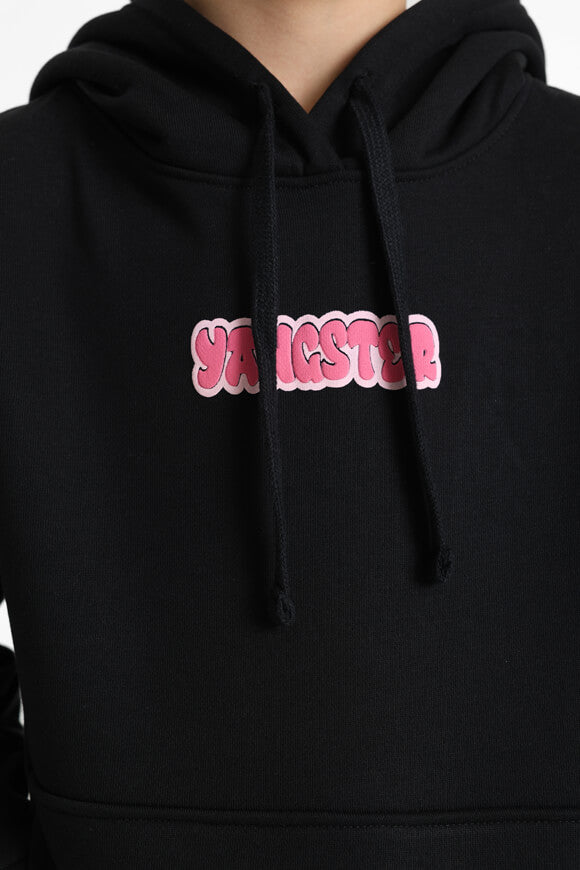 Felpa con cappuccio - Nero