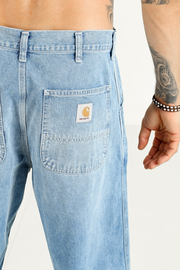 Relaxed straight fit jeans L32 - Light blue