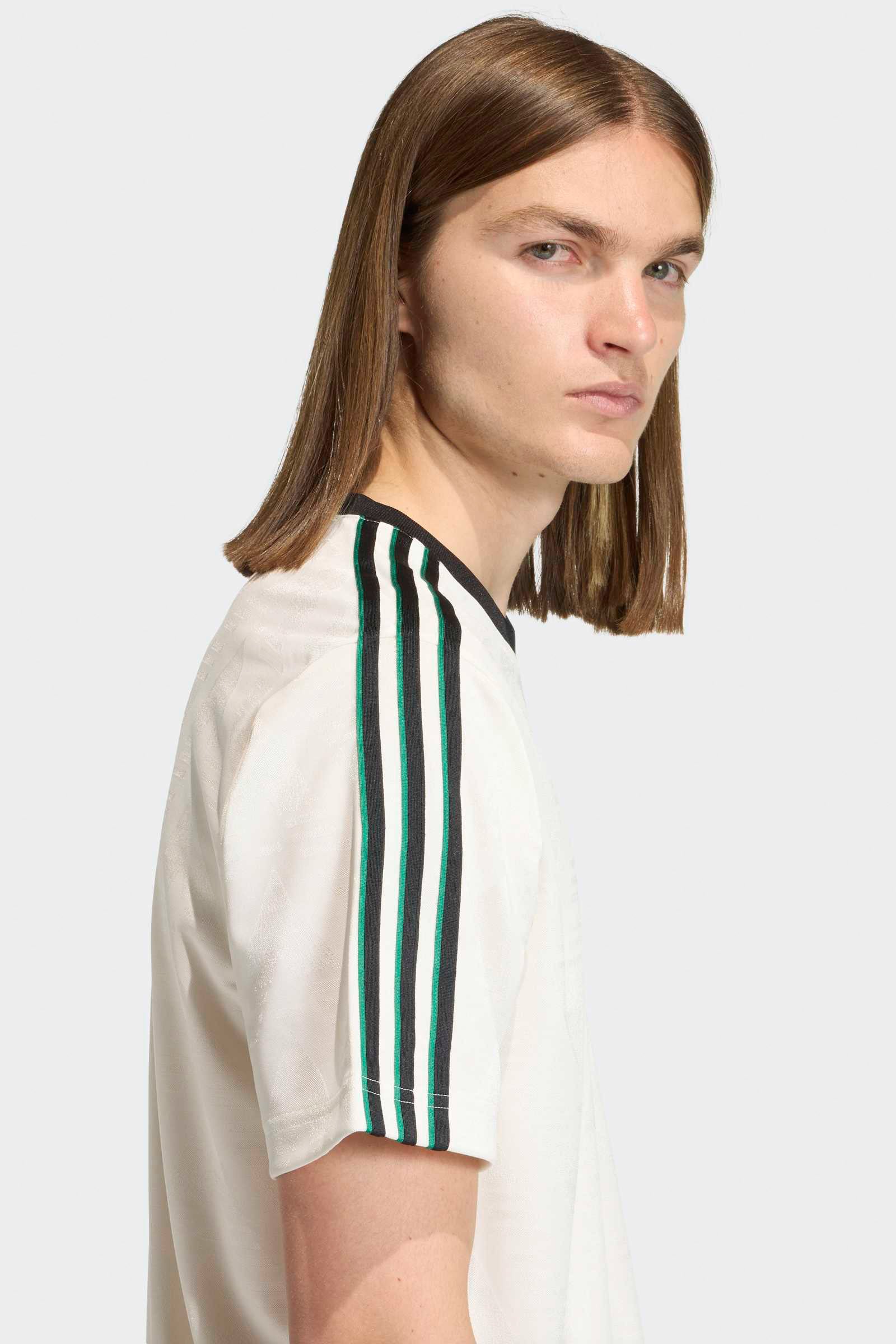 Jacquard Jersey T-Shirt - Offwhite