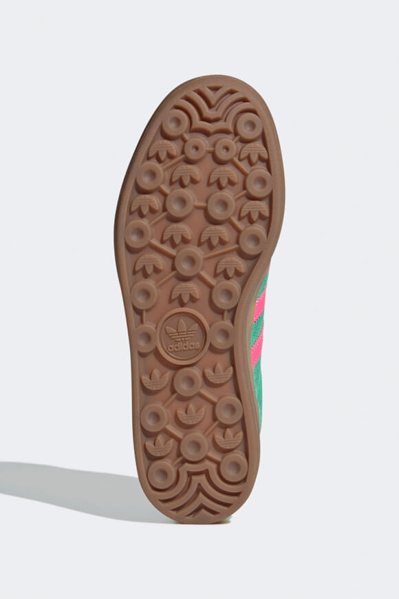 Gazelle Bold Platform Sneaker - Court Green + Lucid Pink + Pure Sulfur