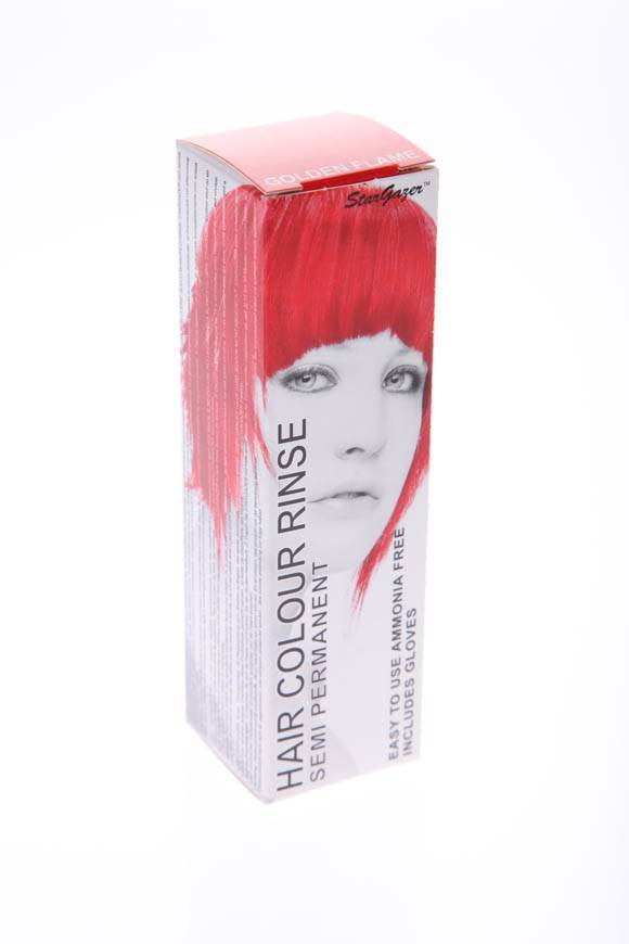 Coloration des cheveux - Golden Flame