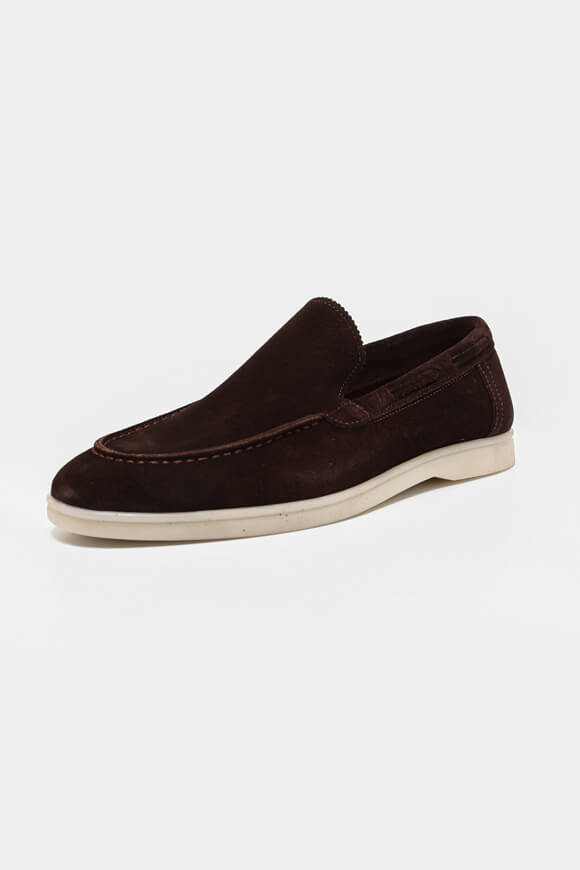 Loafers en daim - Dark Brown