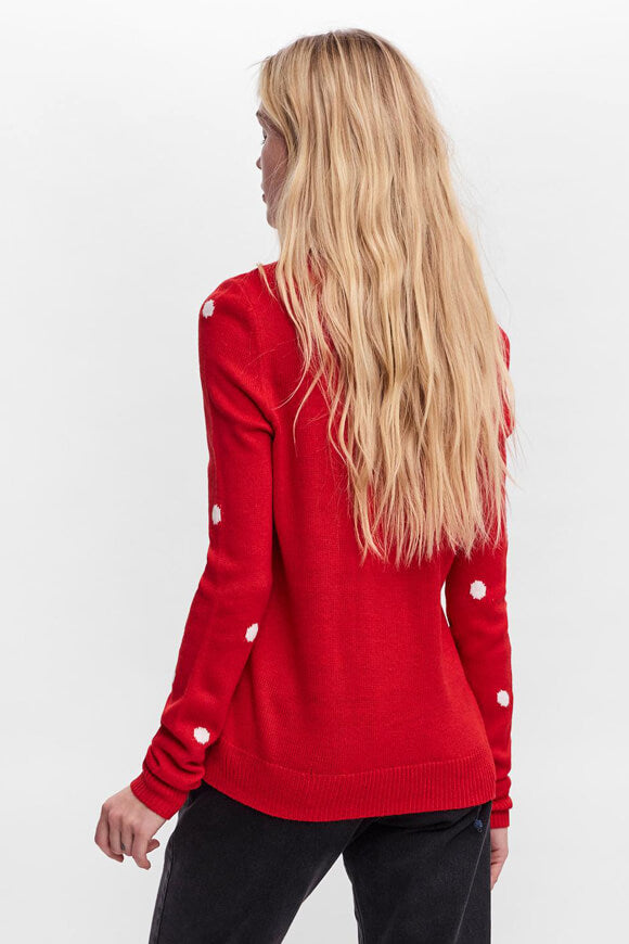 Maglia natalizia - Rosso cinese