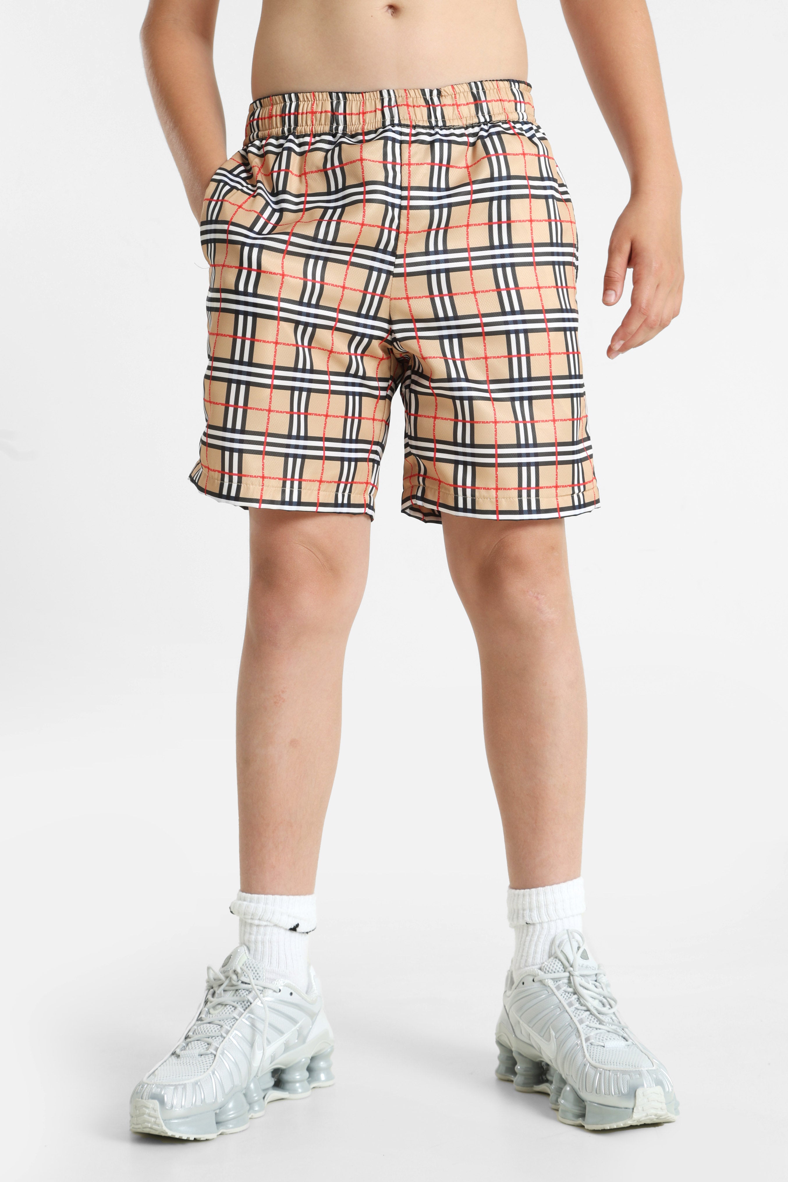 Trainingsshorts - Beige