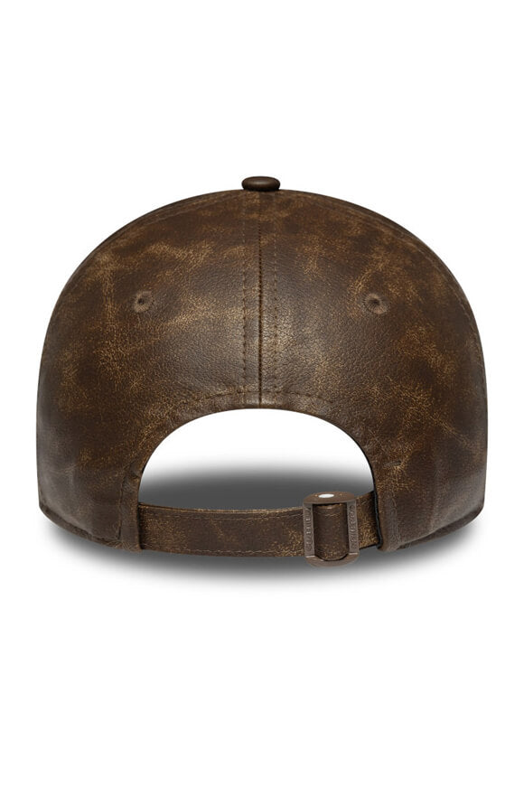 Casquette 9twenty en similicuir / strapback - Brown Used