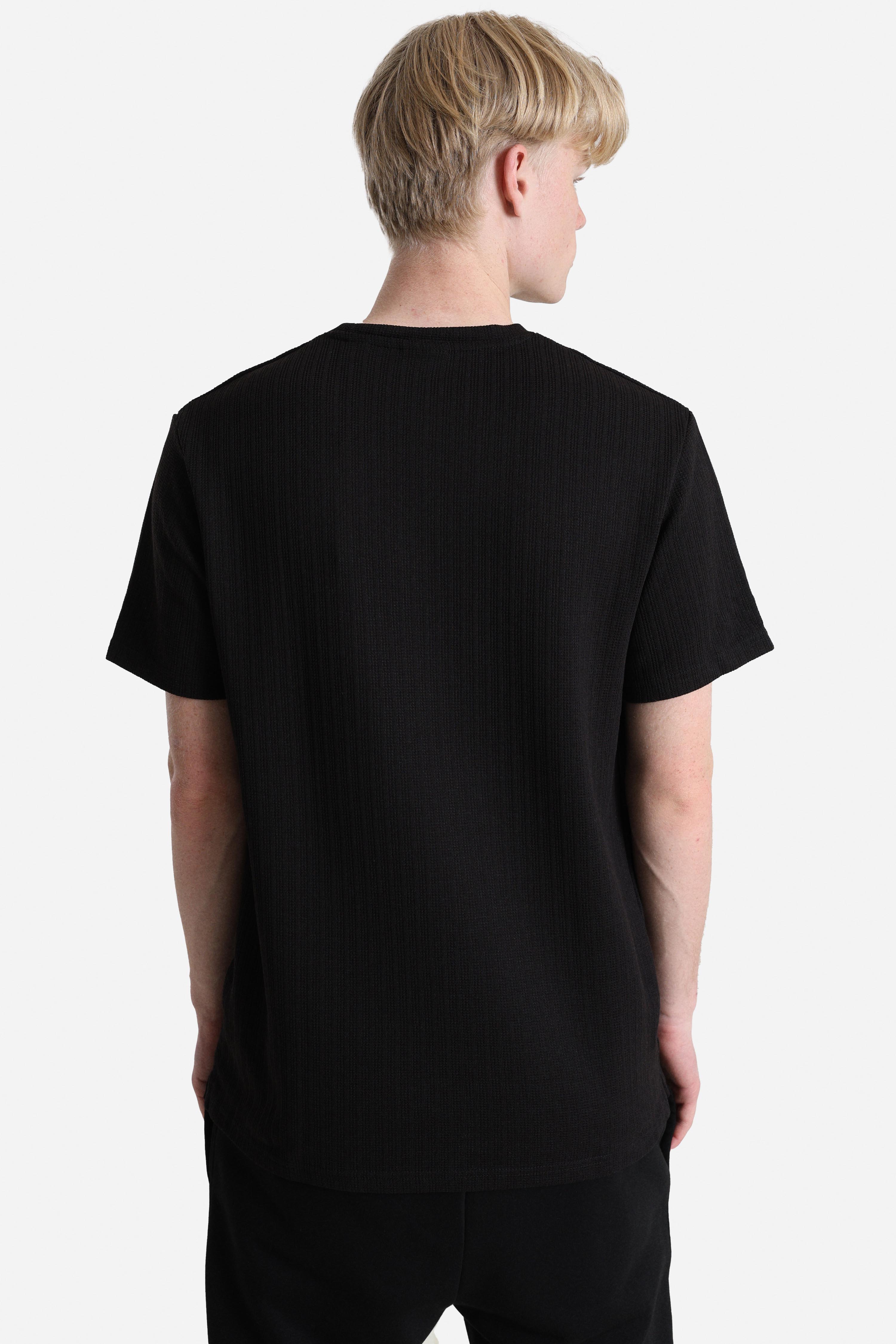 ONSTREY Strukturiertes T-Shirt - Black