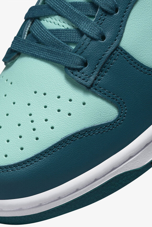 Dunk sneakers - Geode Teal + White + Emerald Rise
