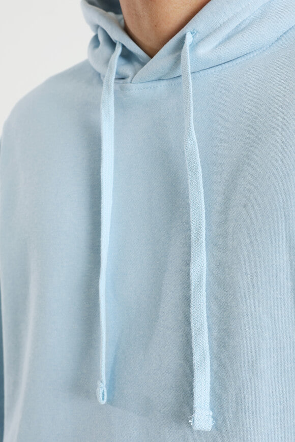 Felpa con cappuccio - Azzurro