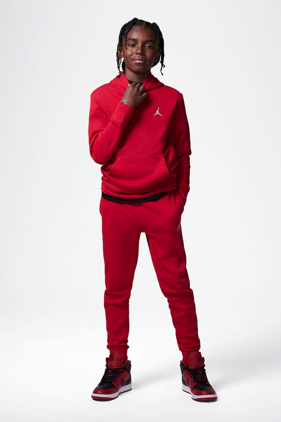 Brooklyn Fleece Kapuzensweatshirt - Gym Red
