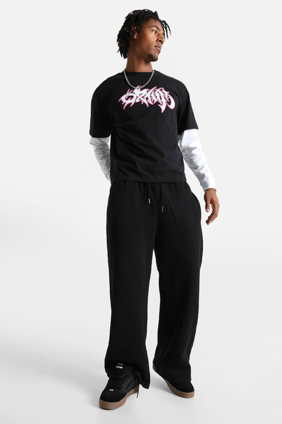 T-shirt à manches longues - Black + White