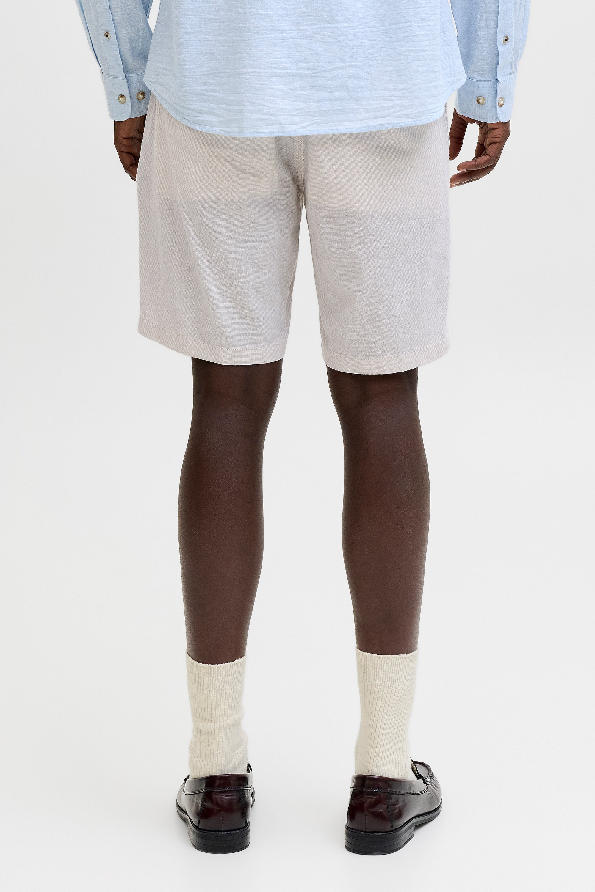 JPSTMARCO short chino en lin - String Melange