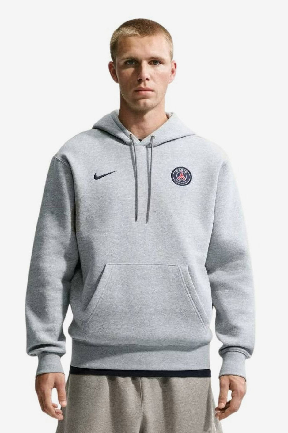 Paris Saint-Germain Kapuzensweatshirt - Dark Grey Heather