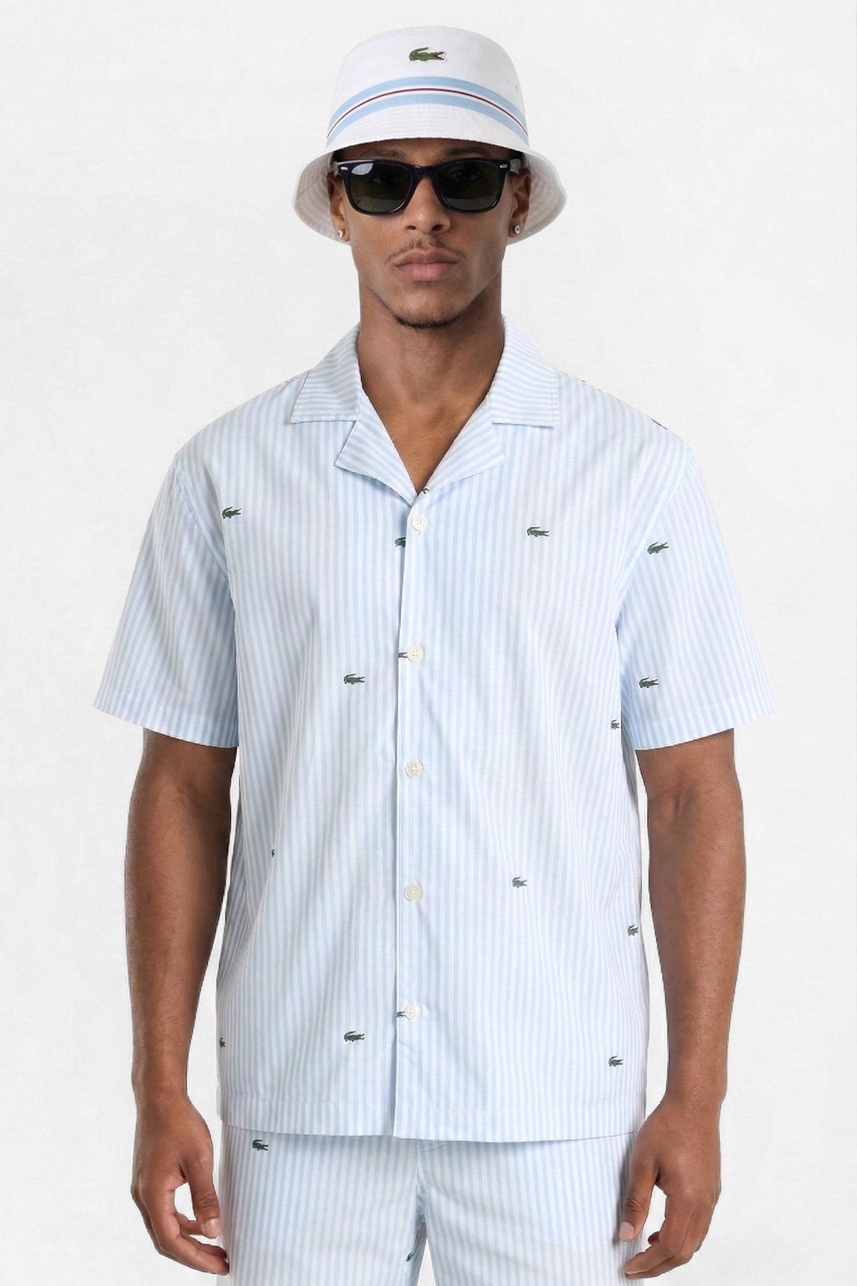 Pyjama-Oberteil - Overview + White