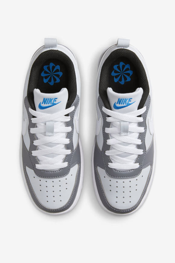 Sneaker Court Borough Recraft - Platino puro + Bianco + Grigio freddo