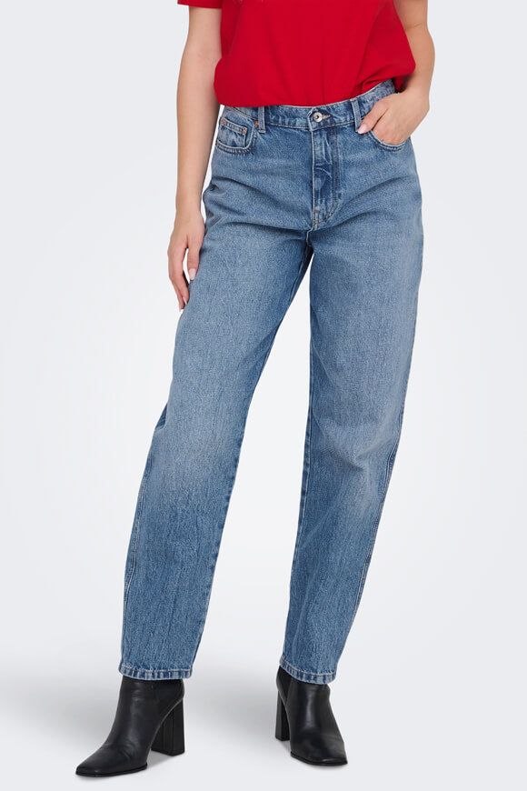 Tokyo Ankle Carrot Fit Jeans L32 - Medium Blue Denim