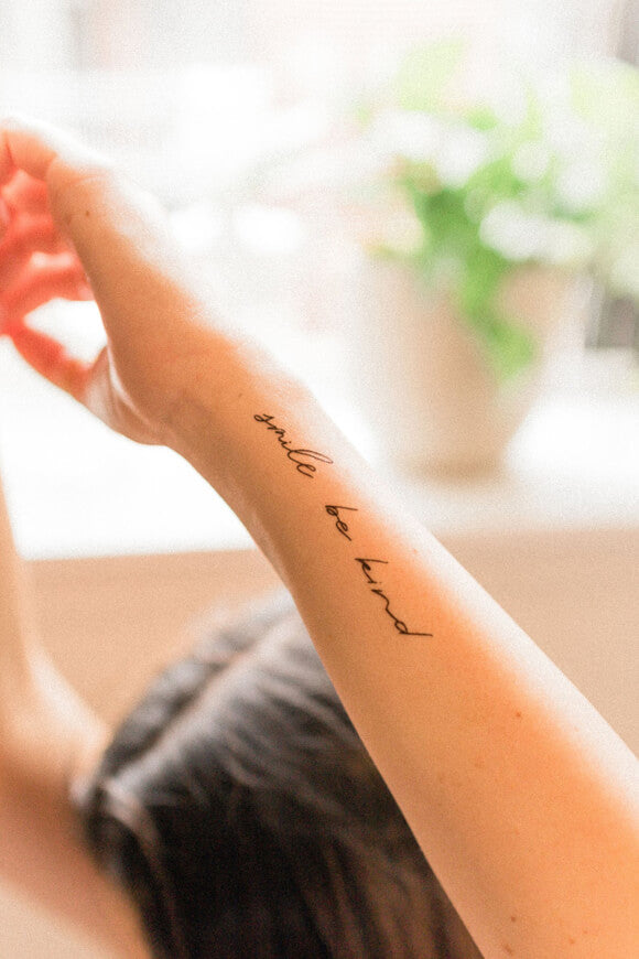 Self Love tattoos éphémères - Black