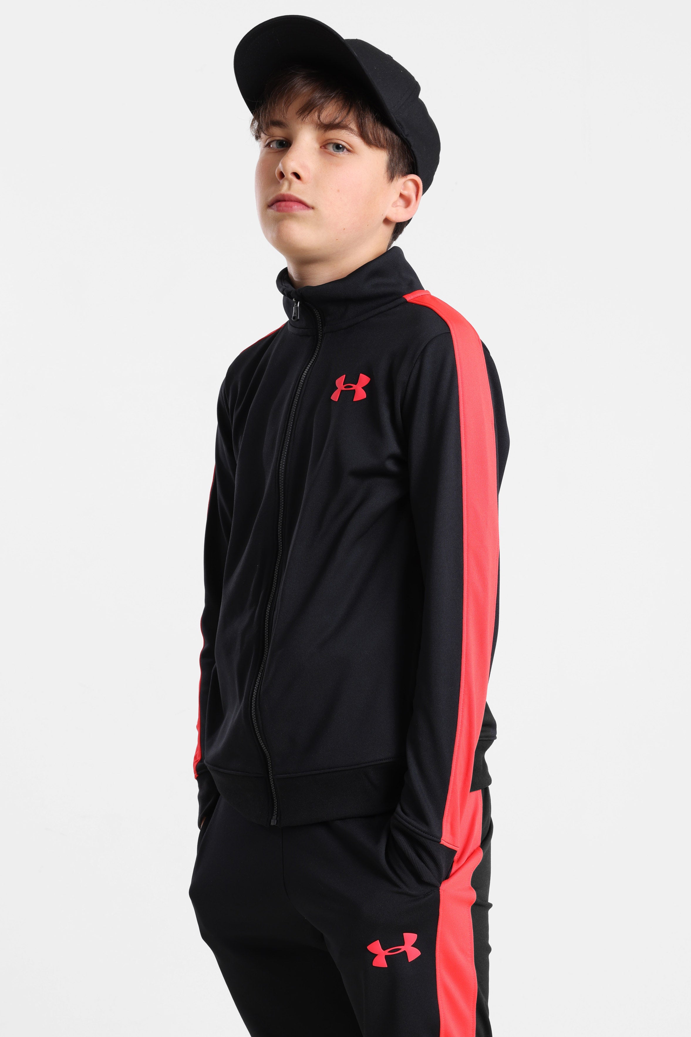 Trainingsjacke - Black + Red