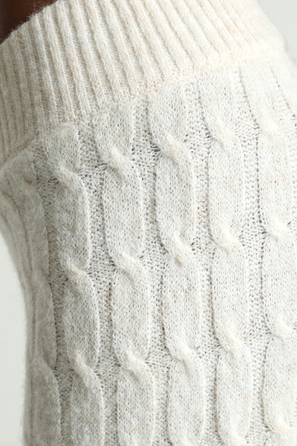 Strickhose - Hellbeige meliert