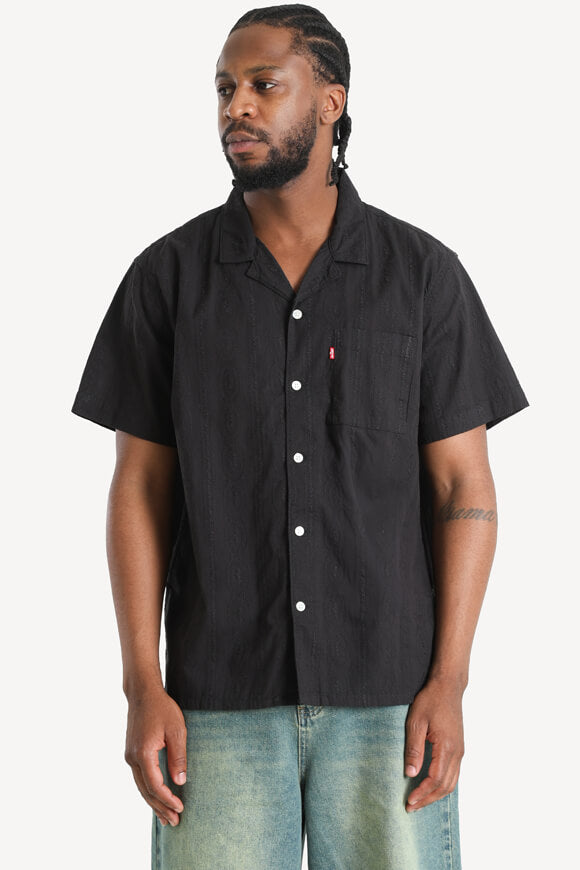 Camicia strutturata - Nero