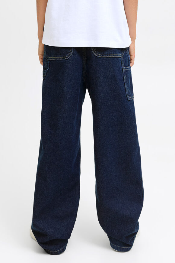 Alex Carpenter Baggy Fit Jeans - Denim bleu foncé