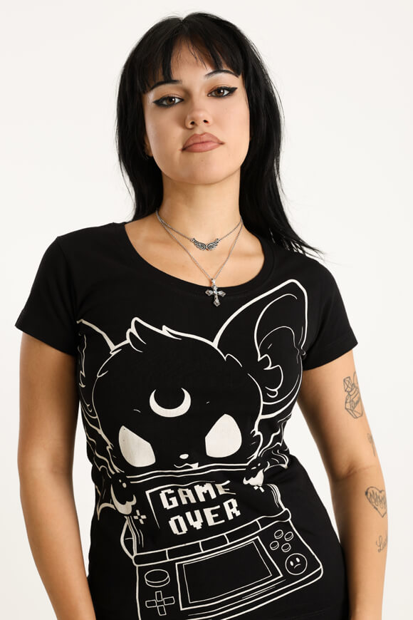 Game Over T-Shirt - Black