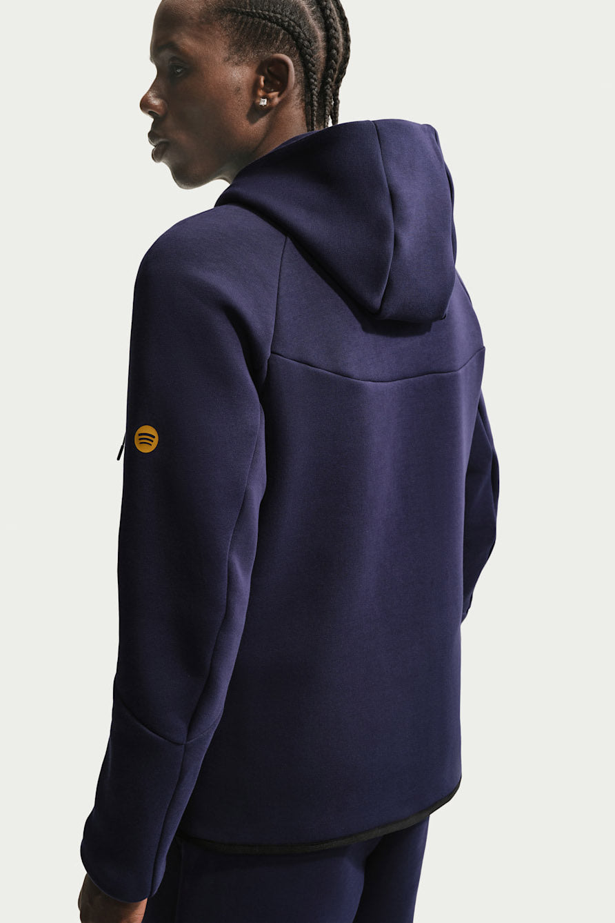 FC Barcelona Tech sweat zippé à capuchon - Blackened Blue