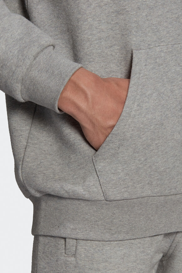 Kapuzensweatshirt - Grau meliert