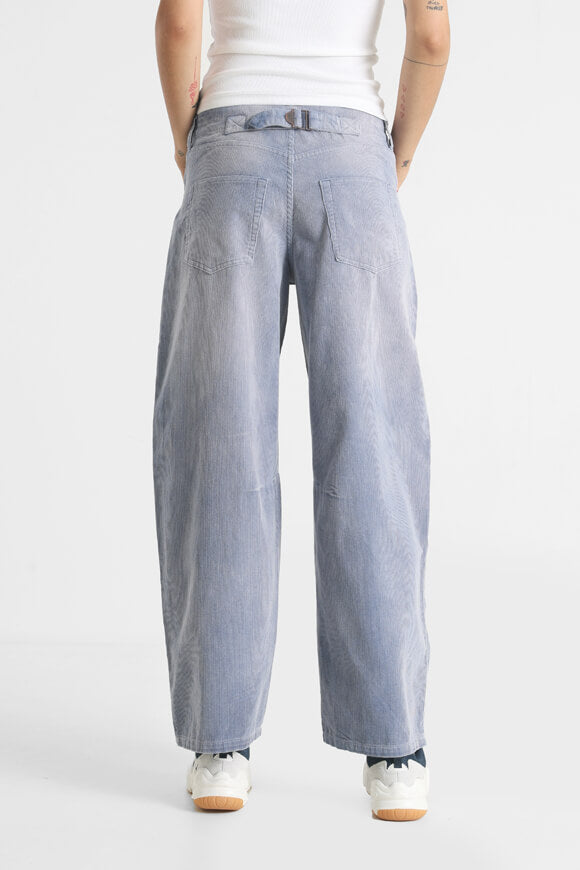Corduroy pants - gray blue