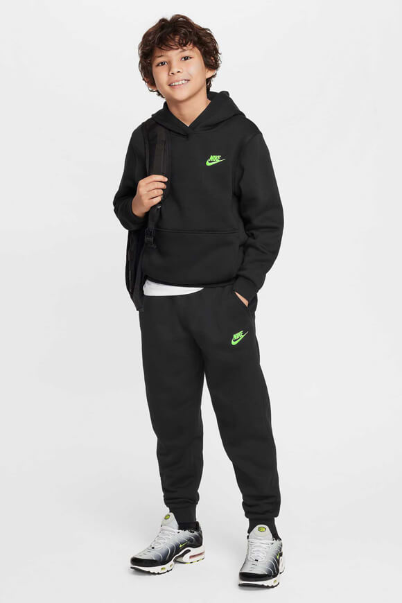 Club Fleece pantalon en sweat - Black + Lime