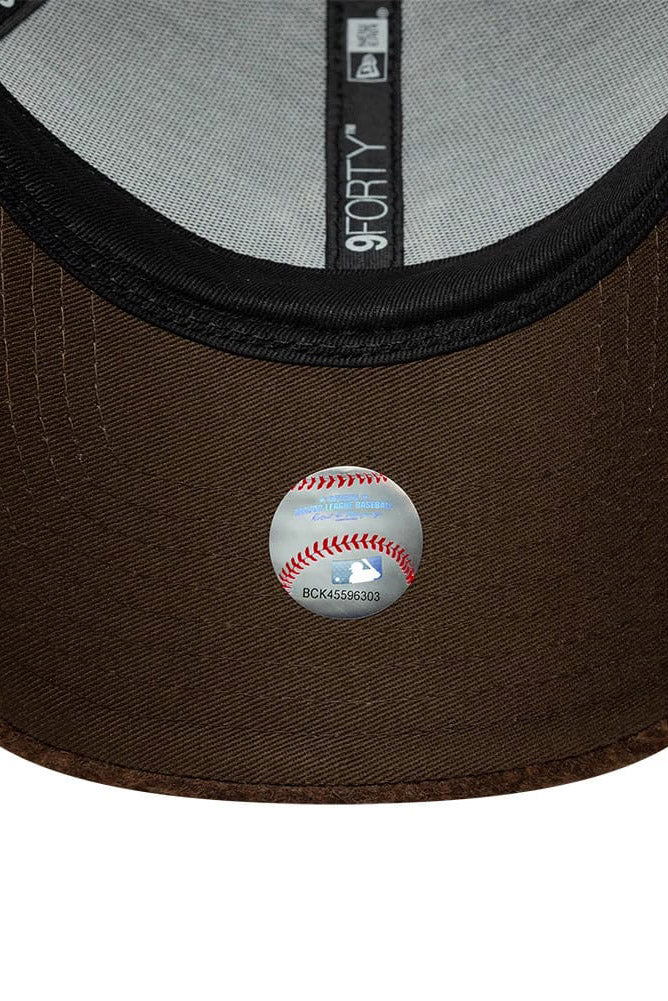 Cappellino borg 9forty / snapback - Brown