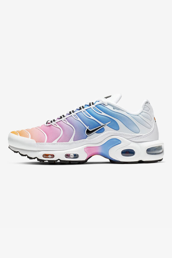 Air Max Plus sneakers - White + Black + University Blue