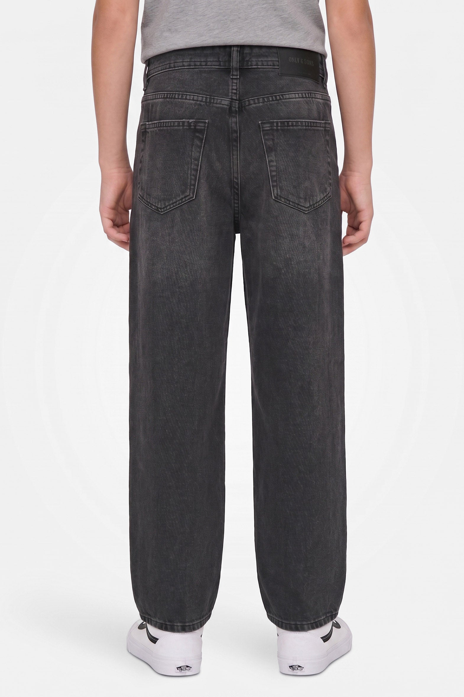 Jeans OSJFADE a vestibilità larga - Washed Black