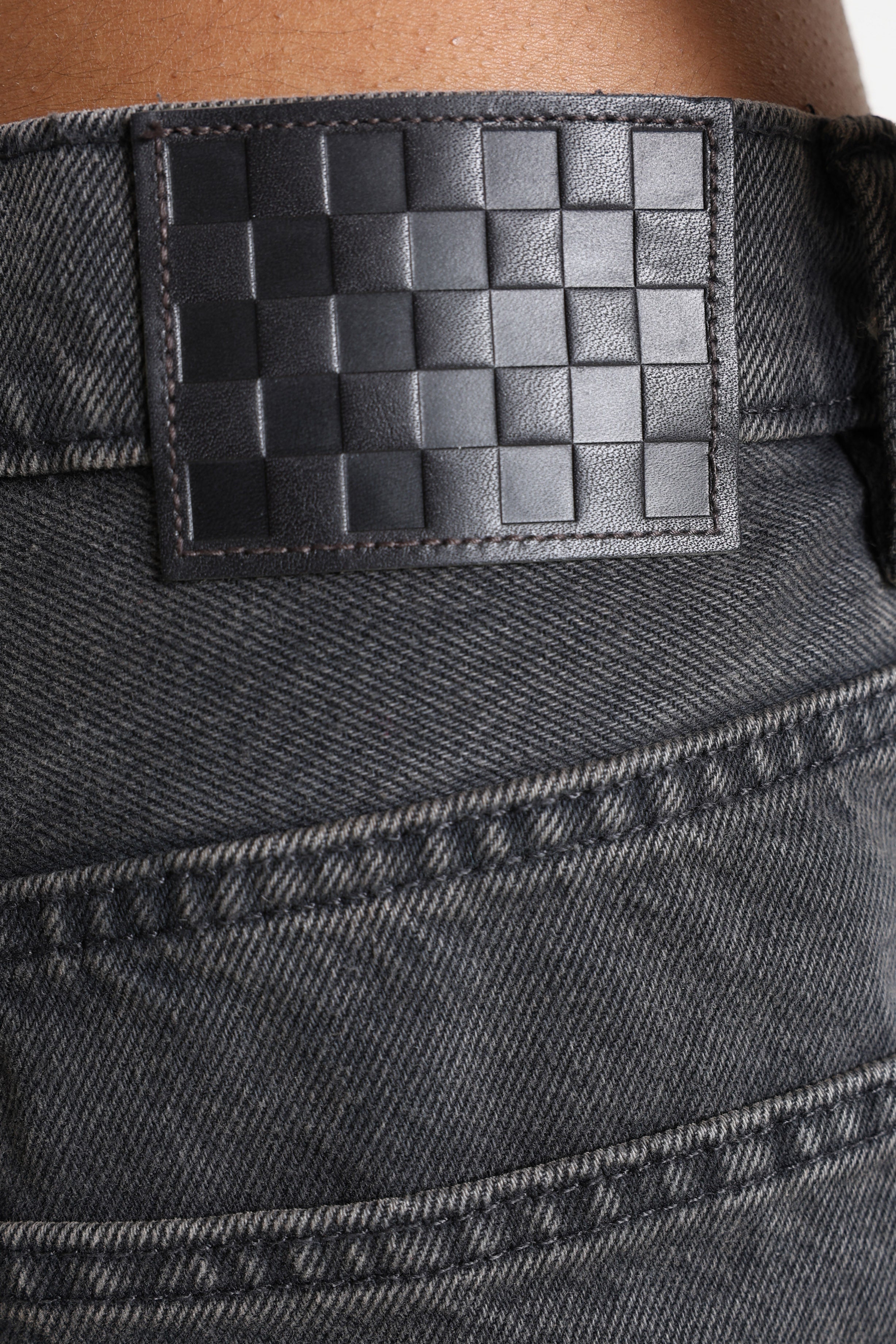 Check-5 bermuda en jean baggy fit - Washed Black