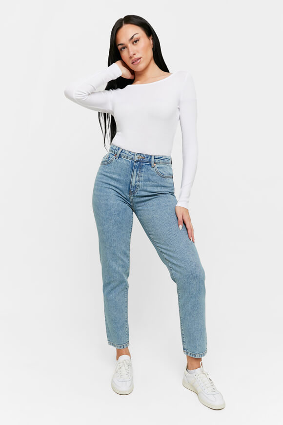 Jeans Mom fit - denim blu