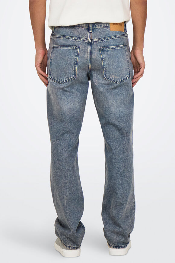 Edge Straight Fit Jeans L32 - Special Blue Grey