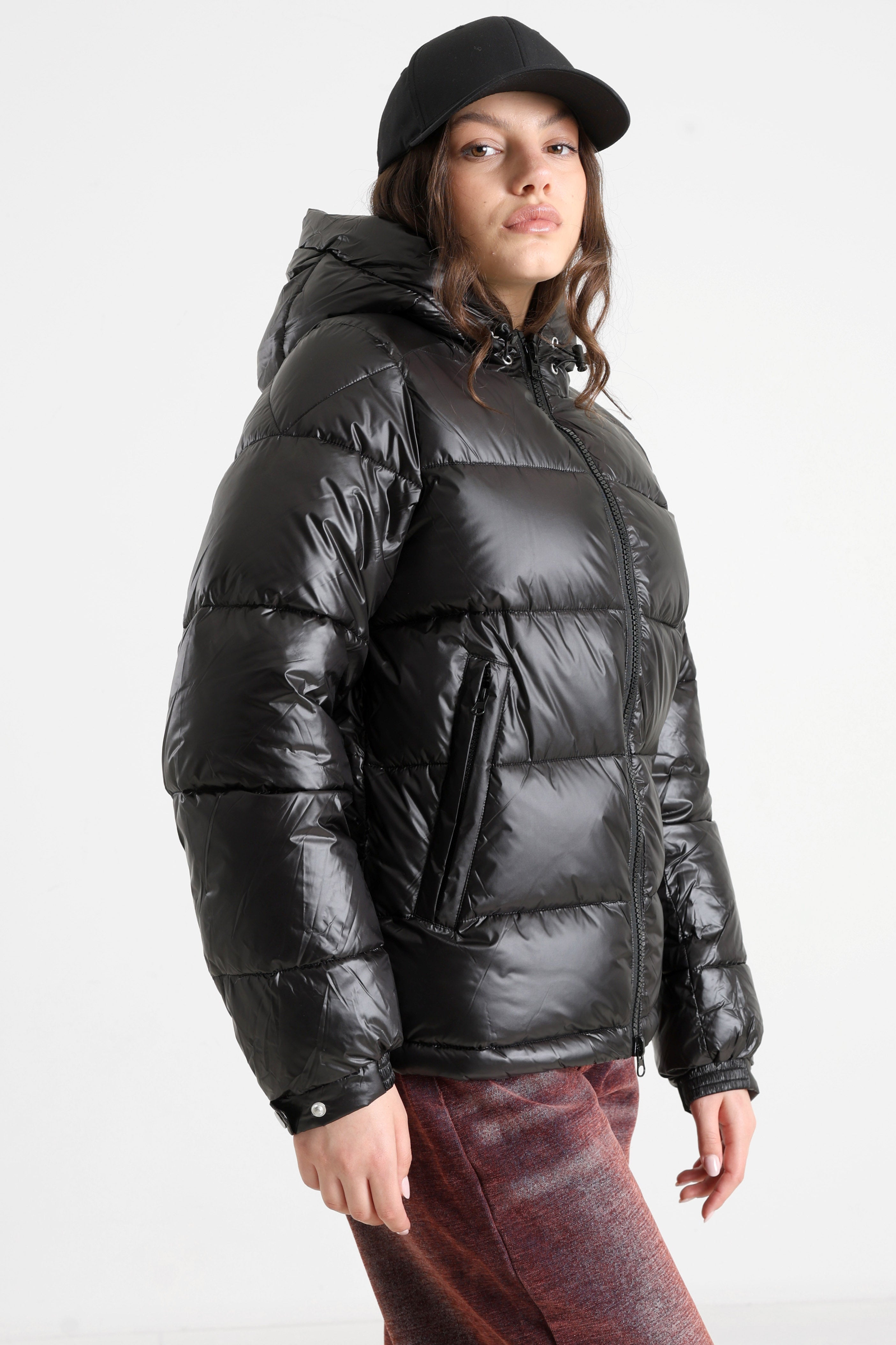 Pufferjacke - Schwarz