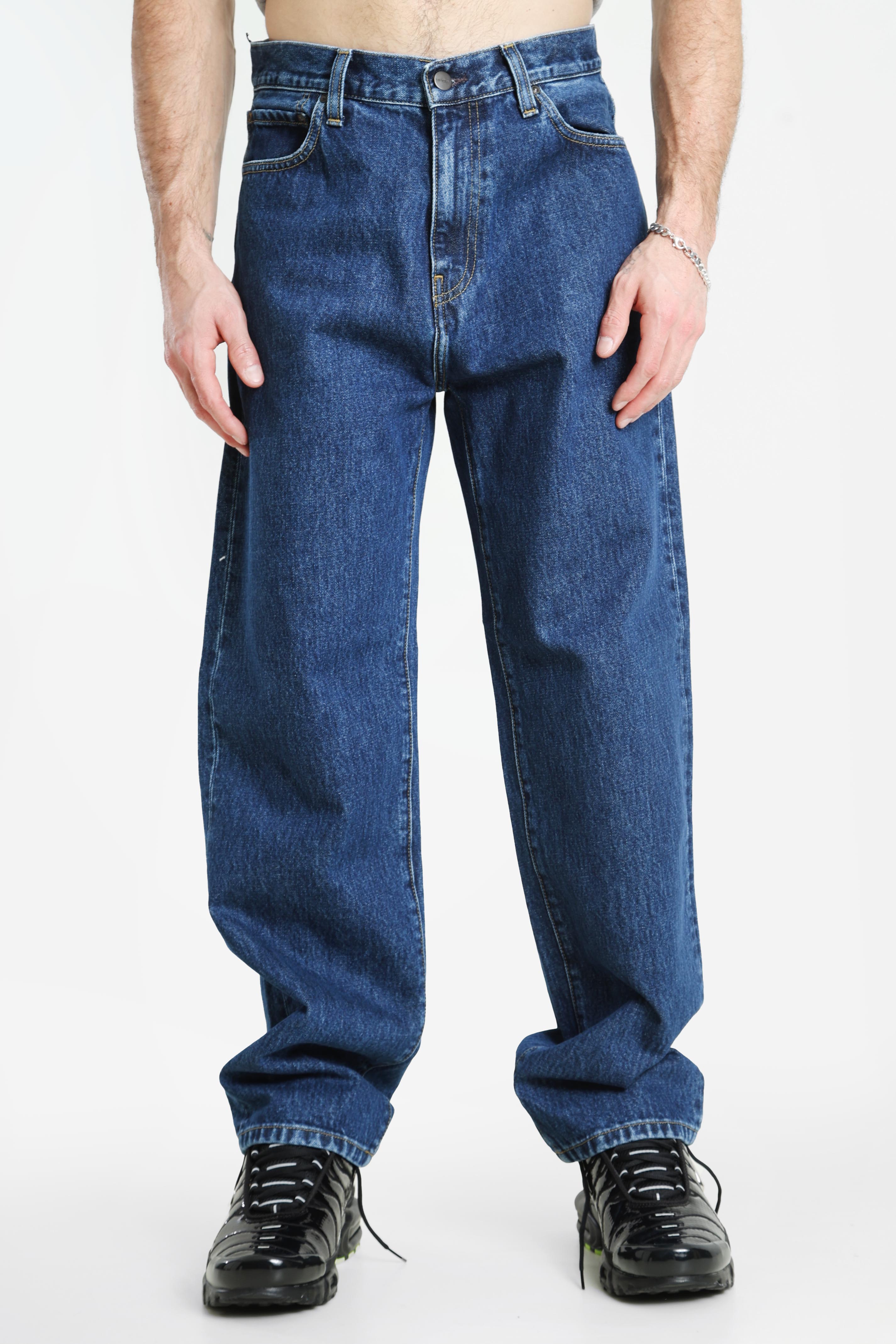 Aaron Straight Fit Jeans - Blue Stone Washed