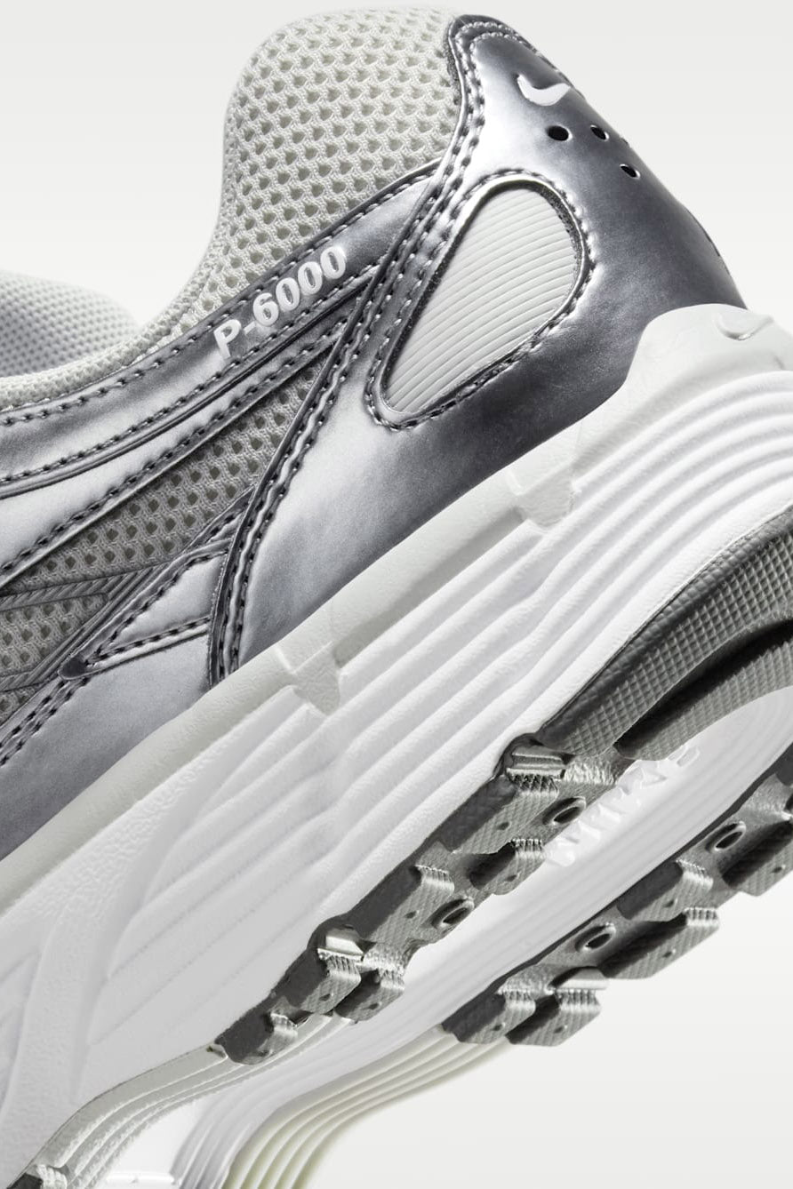P-6000 Sneaker - Grey Fog + White + Metallic Cool Grey